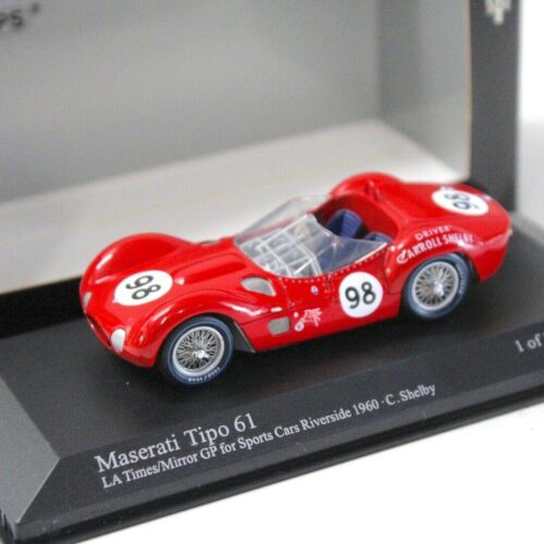 1:43 Minichamps Maserati Tipo 61 La Times C.Shelby #98