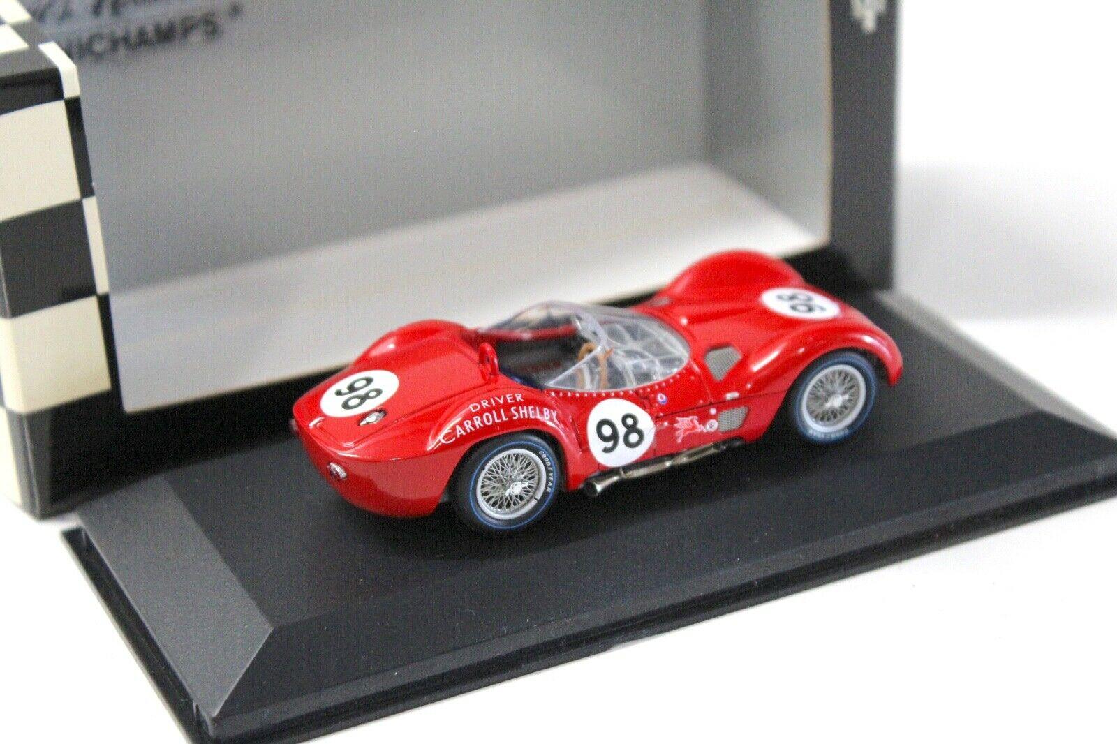 1:43 Minichamps Maserati Tipo 61 La Times C.Shelby #98
