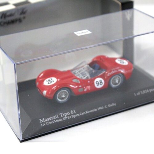 1:43 Minichamps Maserati Tipo 61 La Times C.Shelby #98