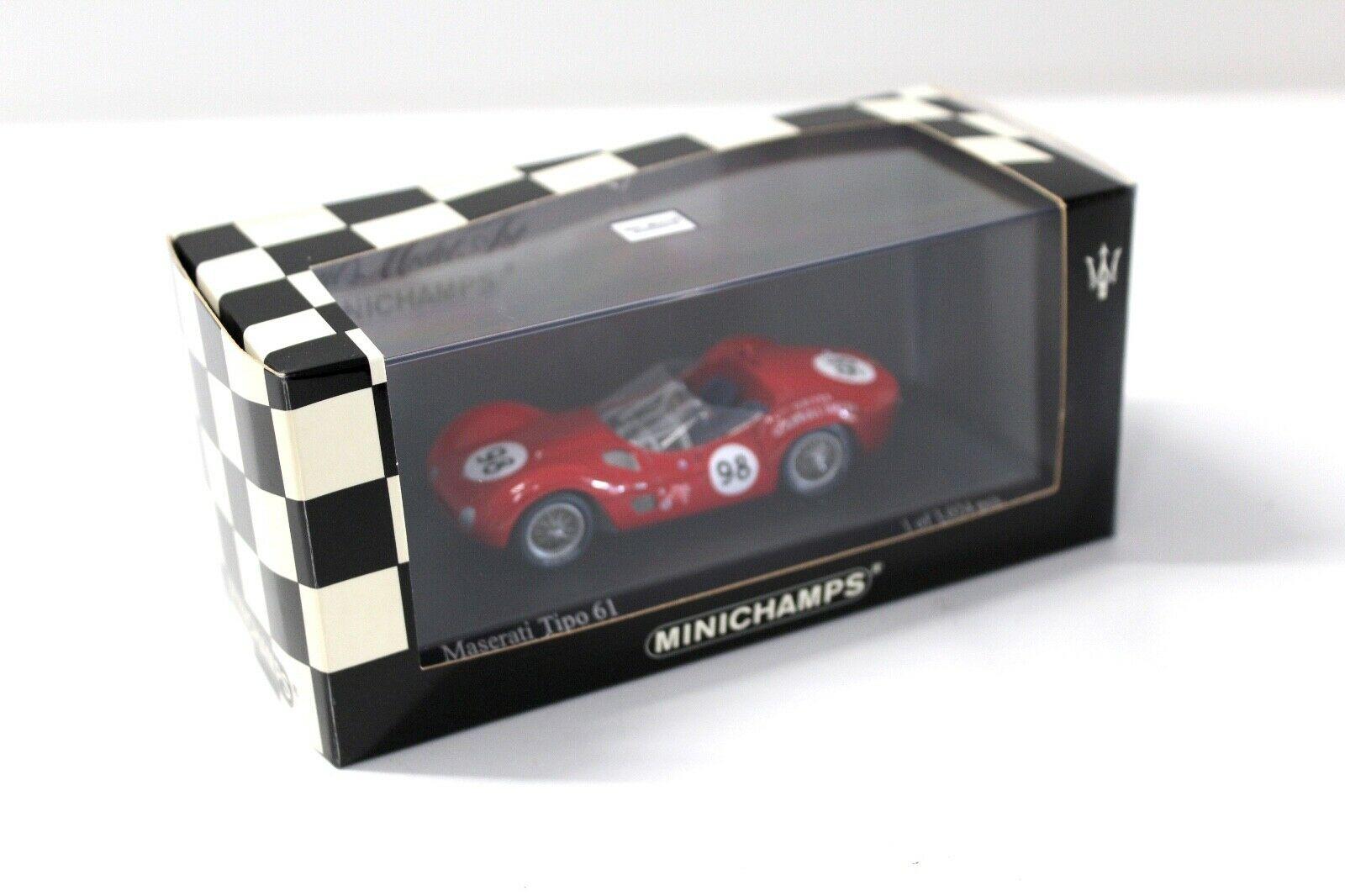 1:43 Minichamps Maserati Tipo 61 La Times C.Shelby #98