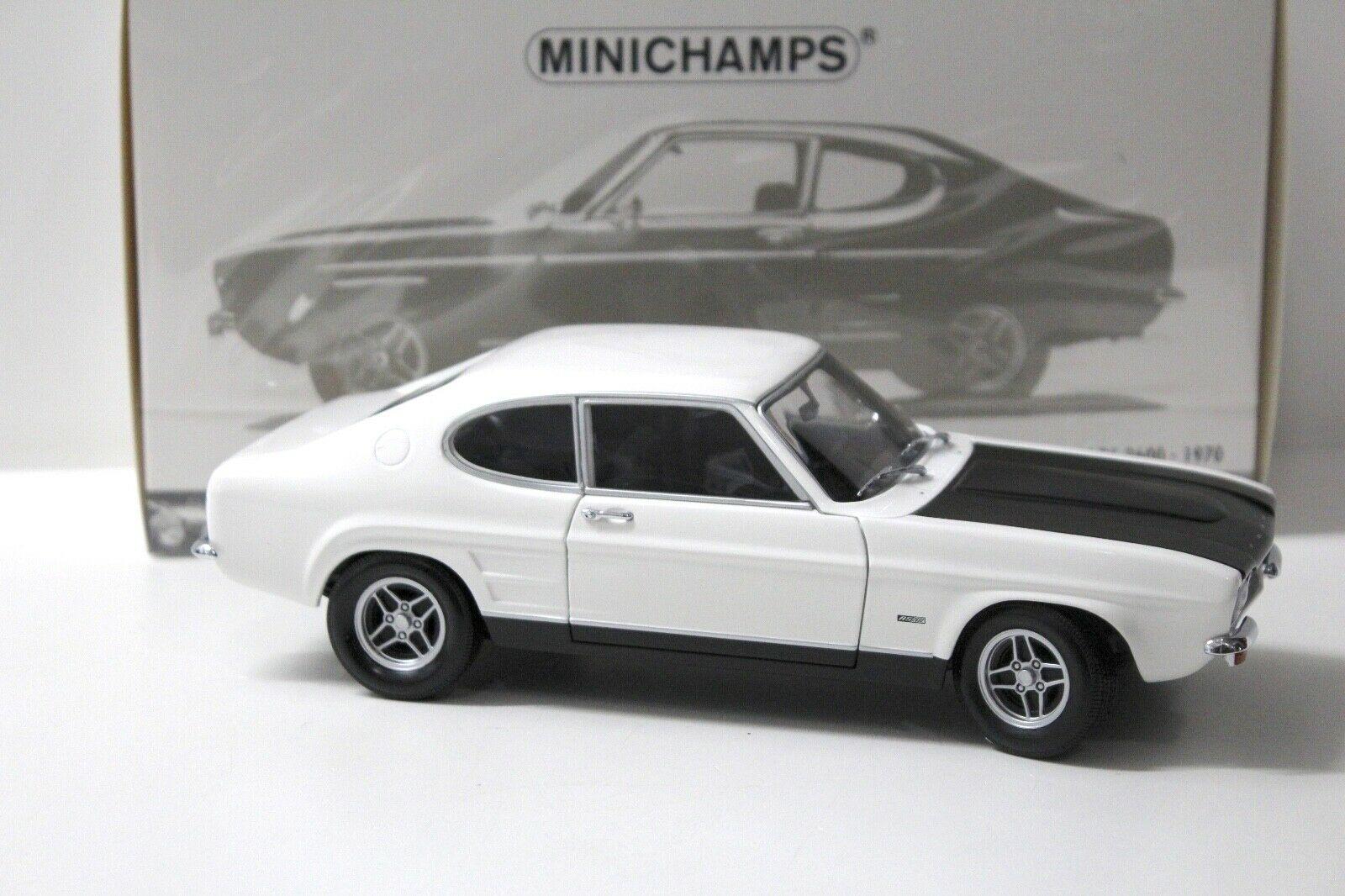 1:18 Minichamps Ford Capri I RS 2600 white/black 1970