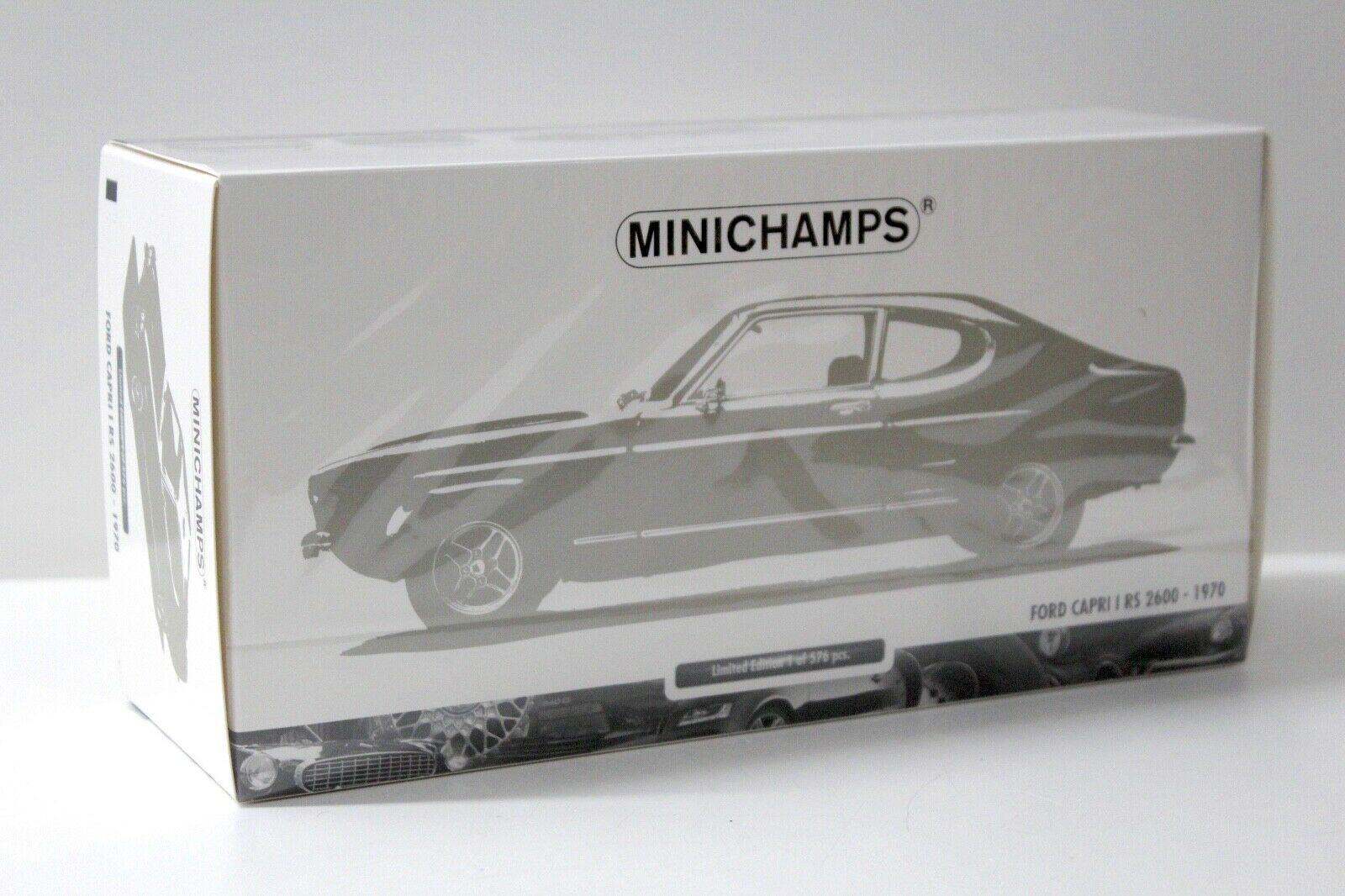 1:18 Minichamps Ford Capri I RS 2600 white/black 1970