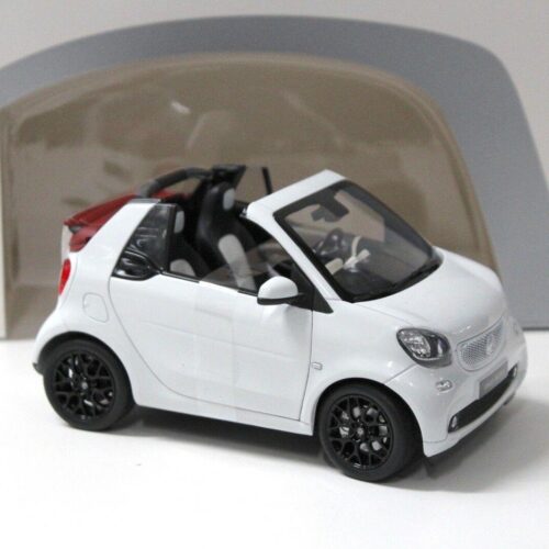 1:18 Norev Smart Fortwo Cabrio white DEALER VERSION