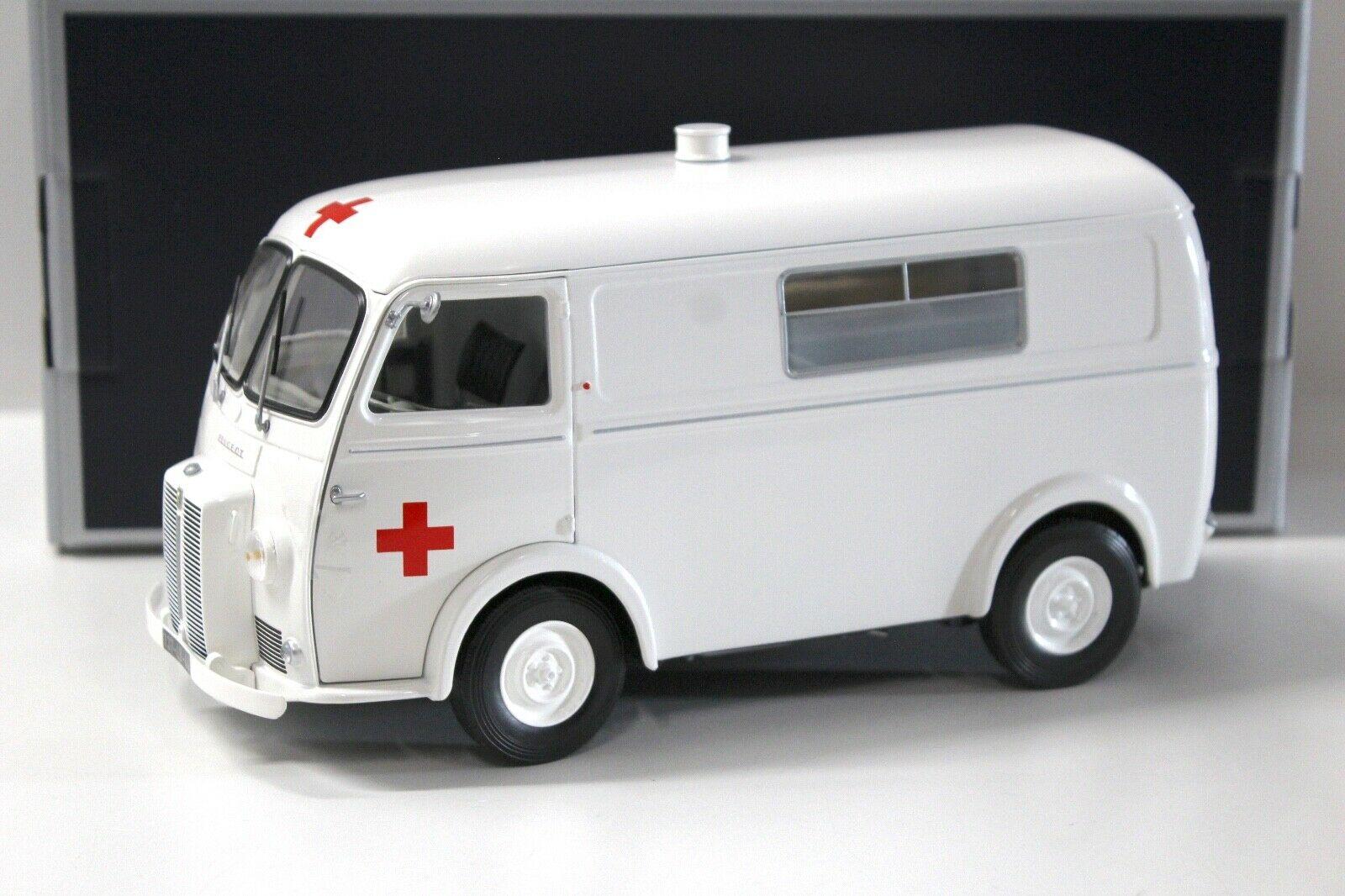 1:18 Norev Peugeot D4B Ambulance 1963 white