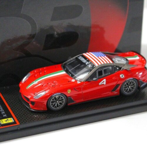 1:43 BBR Ferrari 599XX Homestead Miami 2010 red #4