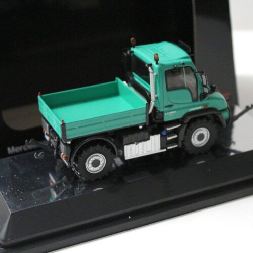 1:50 NZG Mercedes Unimog U400 U430 Agrar green
