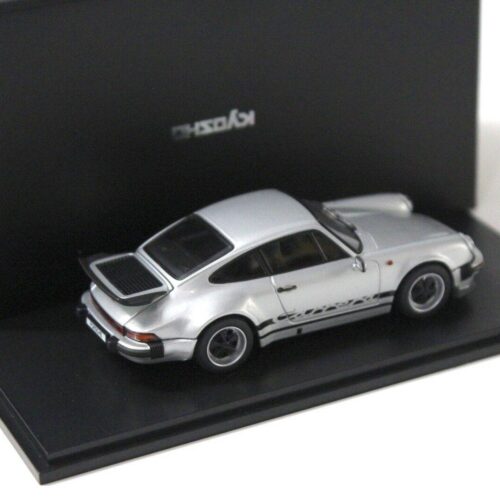 1:43 Kyosho Porsche 911 Carrera 3.2 Coupe silver 1984