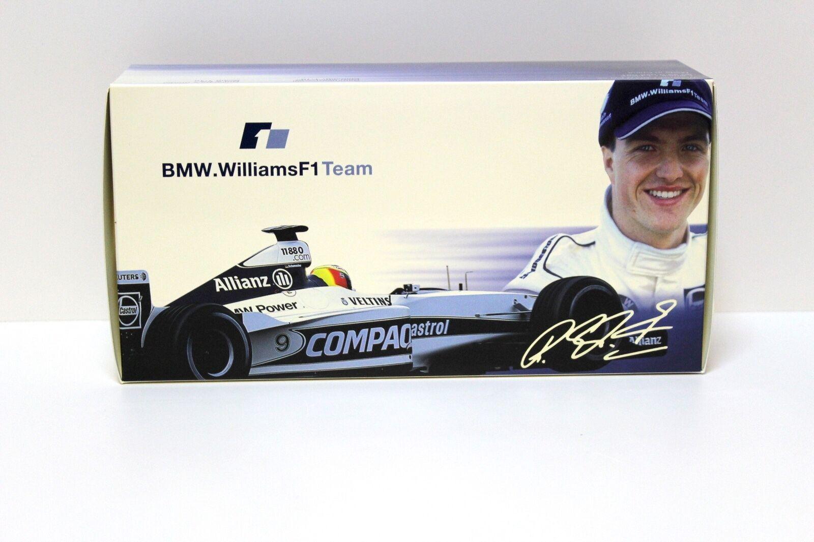 1:18 Minichamps BMW Williams F1 FW22 R.Schumacher DEALER VERSION