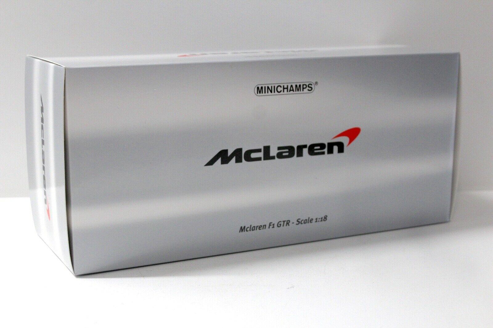 1:18 Minichamps McLaren F1 GTR Adrenaline Program grey