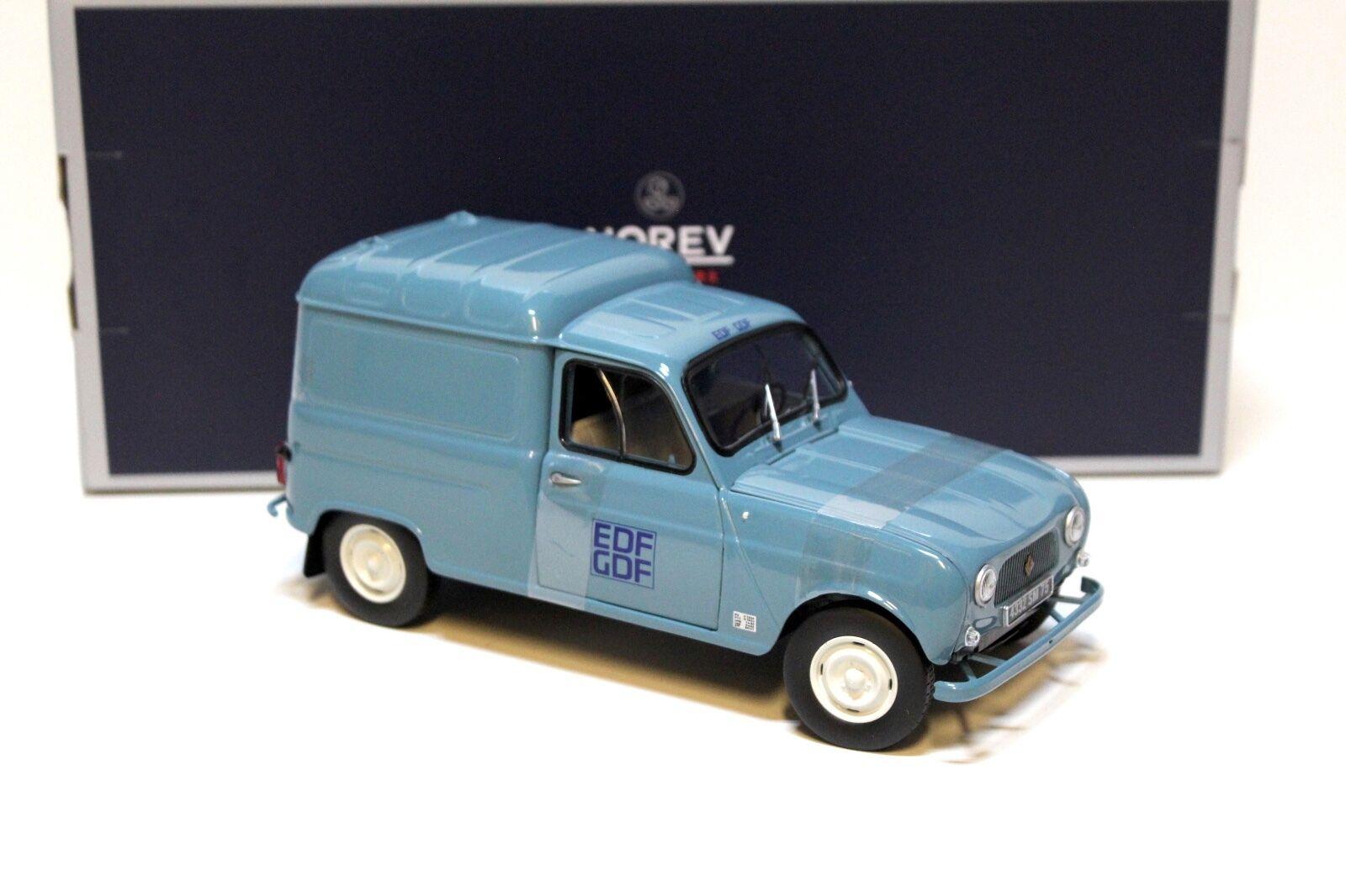1:18 Norev Renault 4F4 R4 EDF-GDF 1965 blue