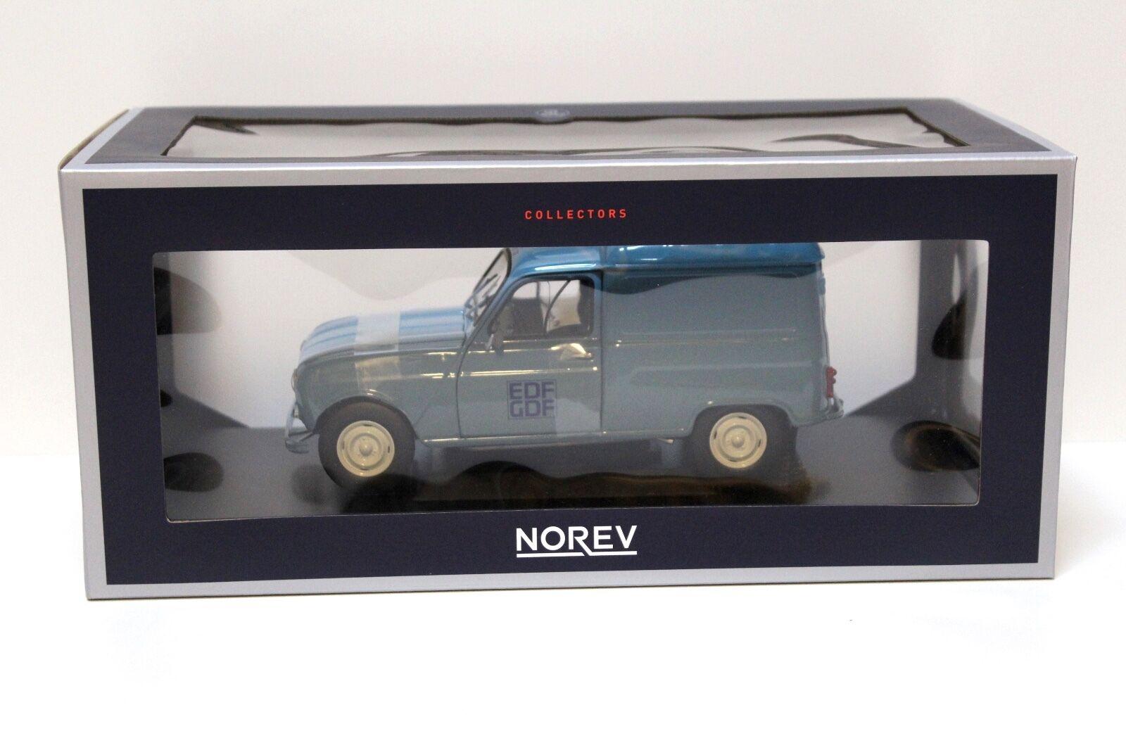 1:18 Norev Renault 4F4 R4 EDF-GDF 1965 blue