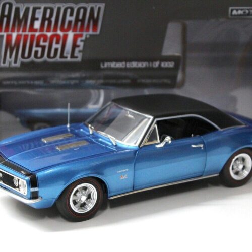 1:18 Auto World Chevrolet Camaro SS 427 Baldwin Motion blue