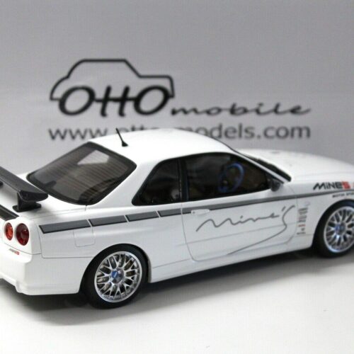 1:18 OTTO mobile OT760 Nissan Skyline GT-R R34 MineÂ´s white