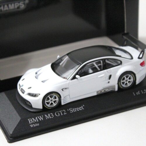 1:43 Minichamps BMW M3 (E92) GT2 "STREET" white 2009