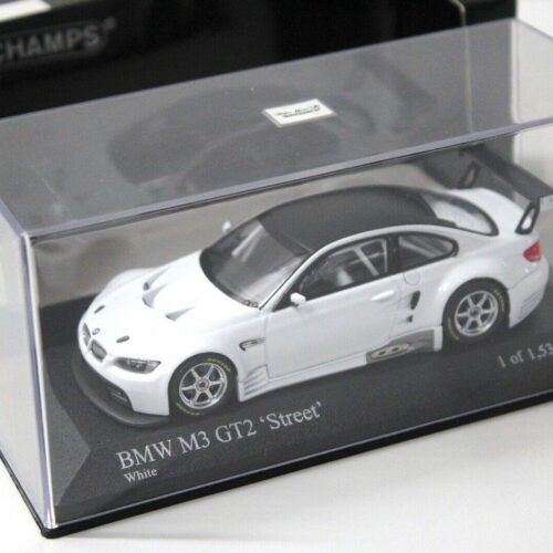 1:43 Minichamps BMW M3 (E92) GT2 "STREET" white 2009