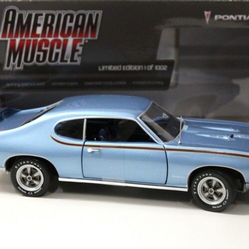 1:18 Auto World Pontiac GTO JUDGE 1969 blue MCACN