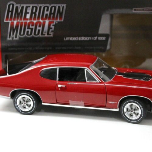 1:18 Auto World Pontiac GTO Royal Bobcat GTO 1968 red