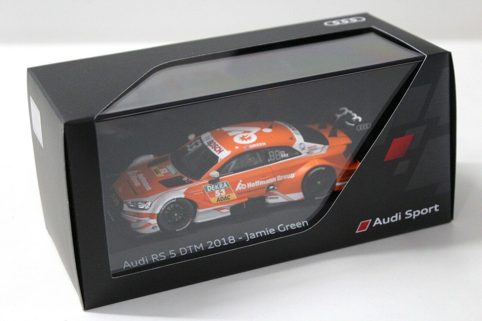 1:43 Spark Audi RS5 DTM 2018 Jamie Green #53 DEALER VERSION