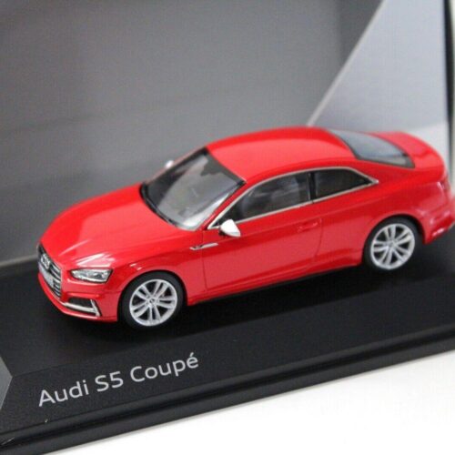 1:43 Jadi Audi S5 Coupe Misano red DEALER VERSION