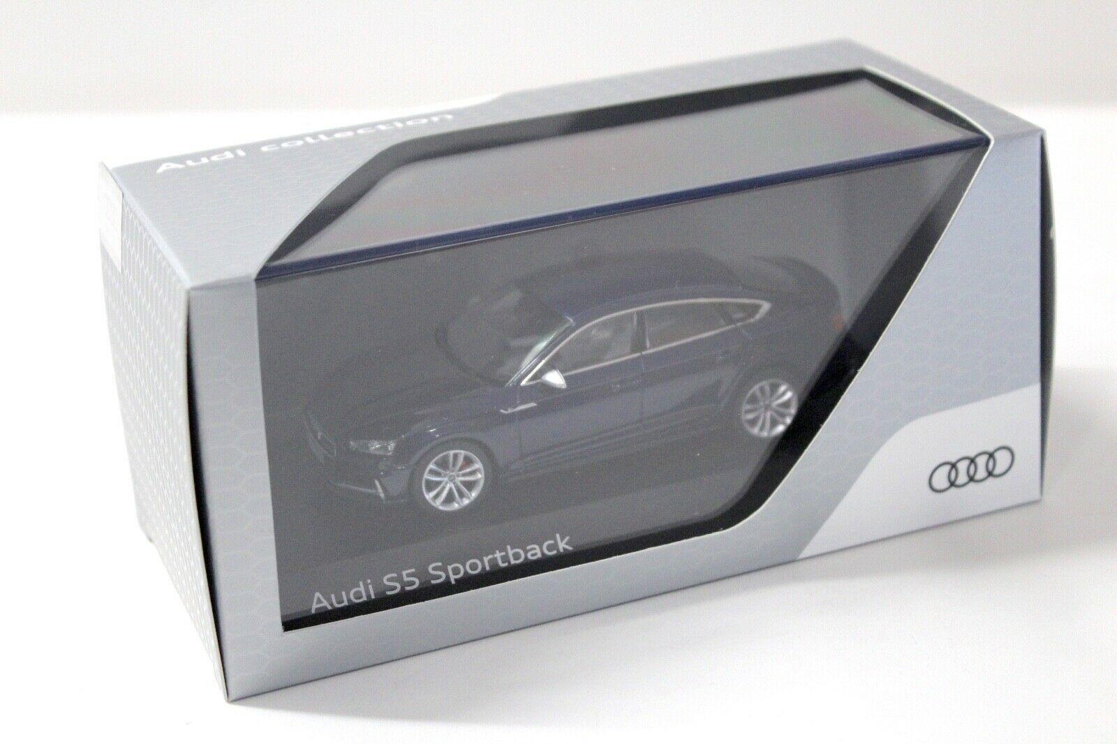 1:43 Jadi Audi S5 Sportback Navarra blue 2016 DEALER VERSION