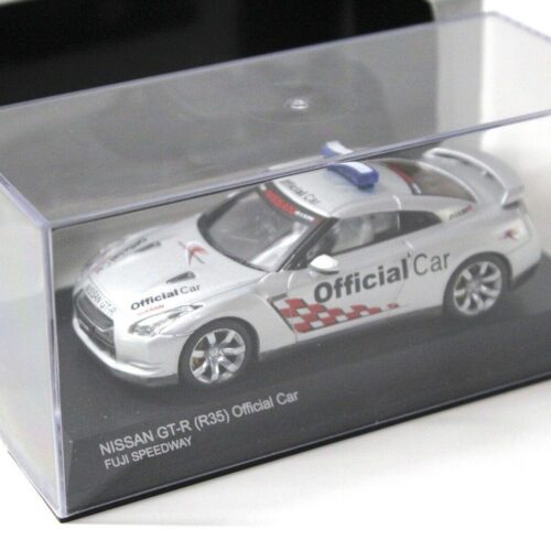 1:43 Kyosho Nissan GT-R R35 Official Car Fuji SPEEDWAY Official Car silver