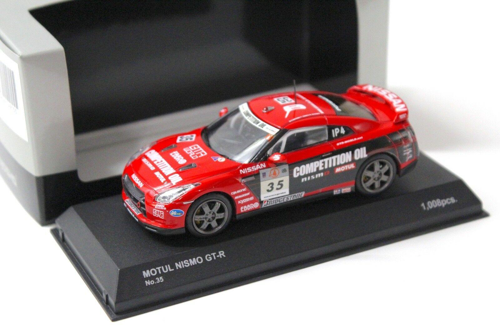 1:43 Kyosho Nissan NISMO GT-R R35 MOTUL #35 red