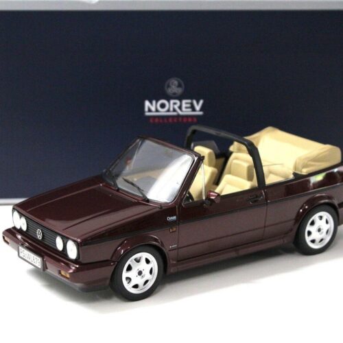 1:18 Norev VW Golf MKI 1 Cabrio Classic Line dark red