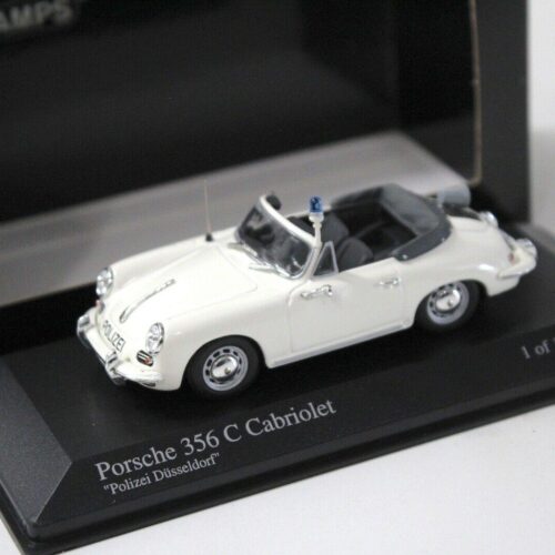 1:43 Minichamps Porsche 356 C Cabriolet POLIZEI white