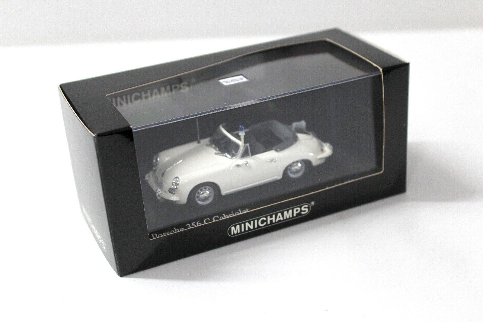 1:43 Minichamps Porsche 356 C Cabriolet POLIZEI white