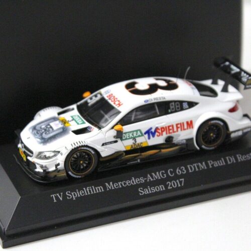 1:43 Spark Mercedes C63 AMG DTM 2017 Di Resta #3 DEALER VERSION