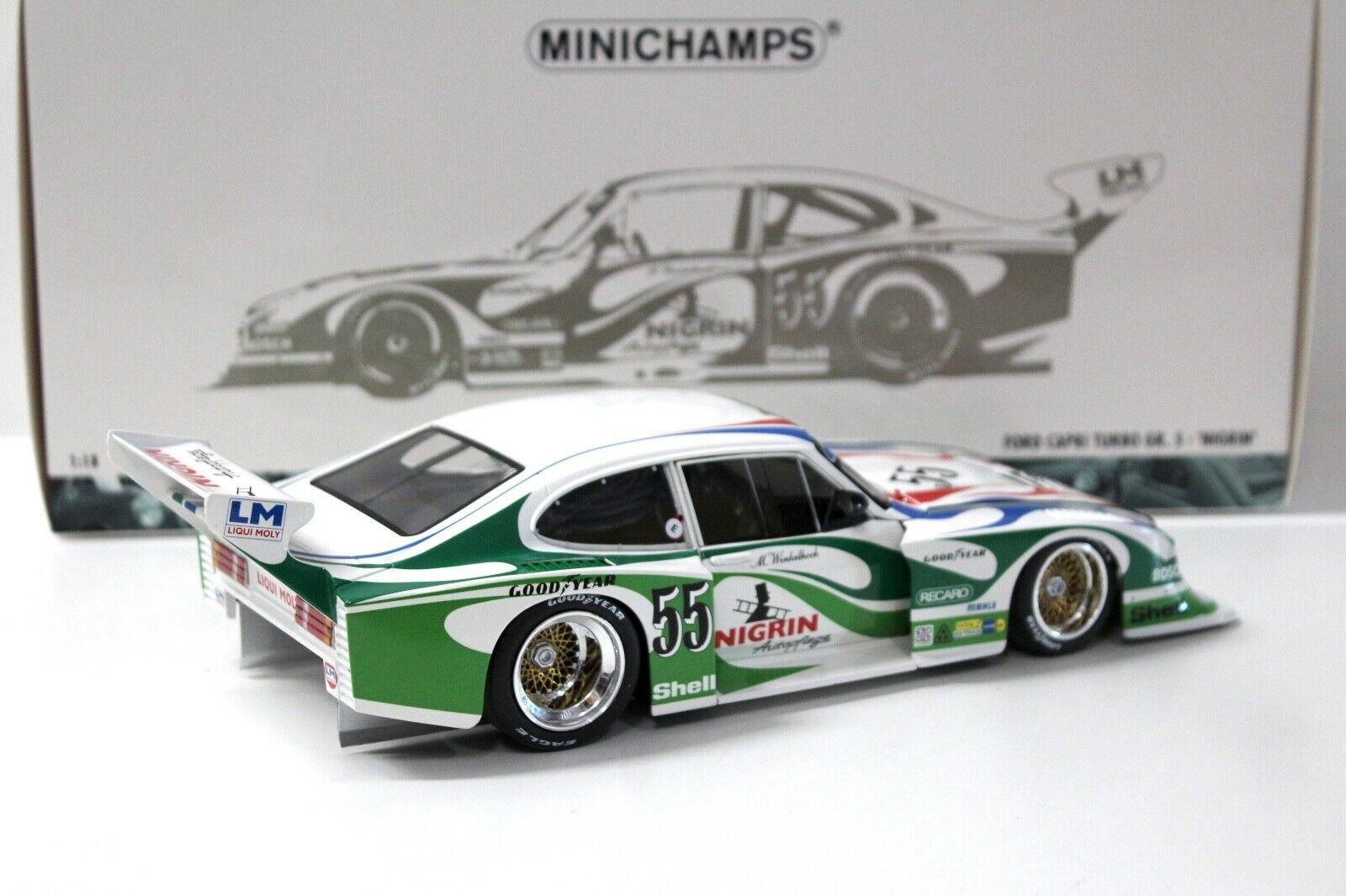 1:18 Minichamps Ford Capri Turbo Gr.5 Nigrin Winkelhock