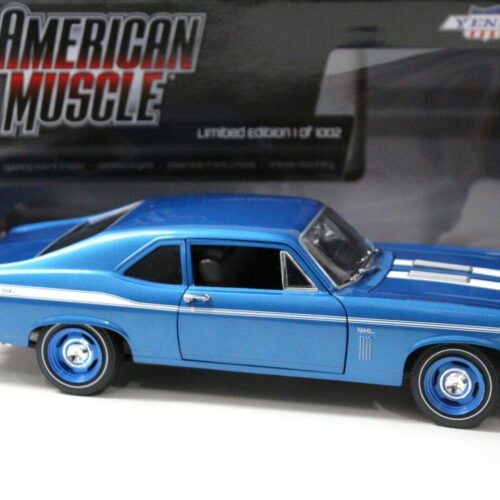 1:18 Auto World Chevrolet Nova Yenko 1969 blue