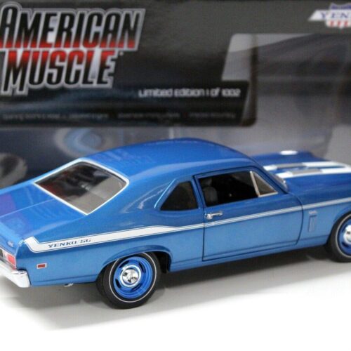 1:18 Auto World Chevrolet Nova Yenko 1969 blue