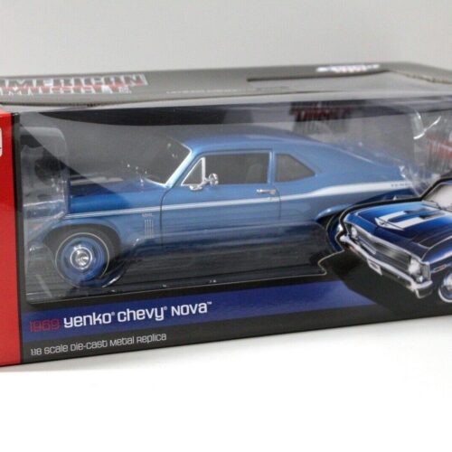 1:18 Auto World Chevrolet Nova Yenko 1969 blue