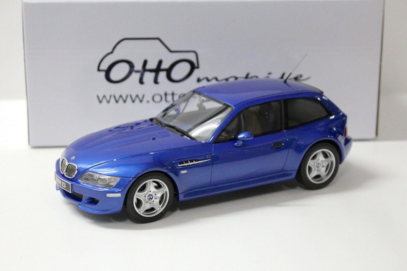 ID 38670 orig 1.jpg 1:18 OTTO mobile OT318 BMW Z3 M Coupe 3.2 Estoril blue 1999