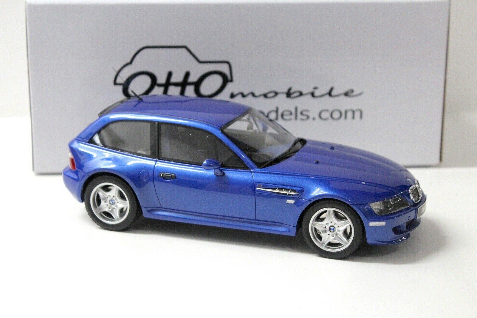 1:18 OTTO mobile OT318 BMW Z3 M Coupe 3.2 Estoril blue 1999