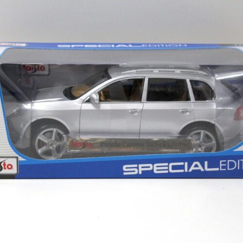 1:18 Maisto Porsche Cayenne Turbo EXCLUSIVE silver