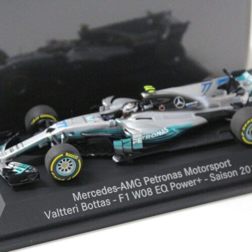 1:43 Minichamps Mercedes AMG Petronas F1 W08 EQ Bottas 2017 DEALER VERSION