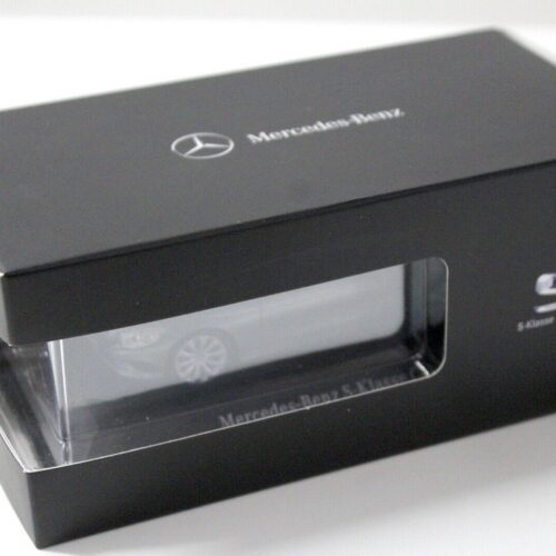 1:43 Kyosho Mercedes S-Klasse Cabriolet grey DEALER VERSION