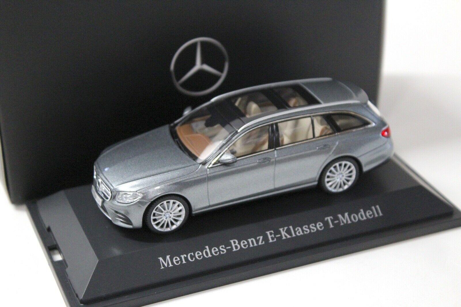 1:43 iScale Mercedes E-Klasse T-Modell grey DEALER VERSION