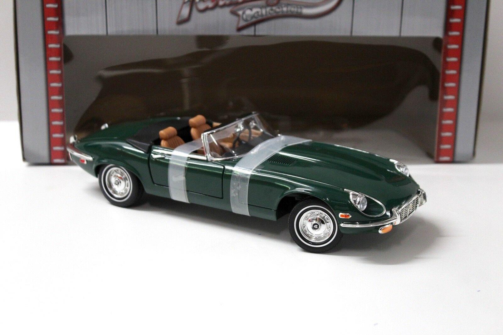 1:18 Road Signature Jaguar E-Type Roadster 1971 green