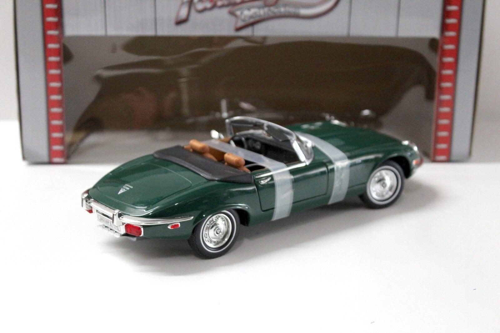 1:18 Road Signature Jaguar E-Type Roadster 1971 green