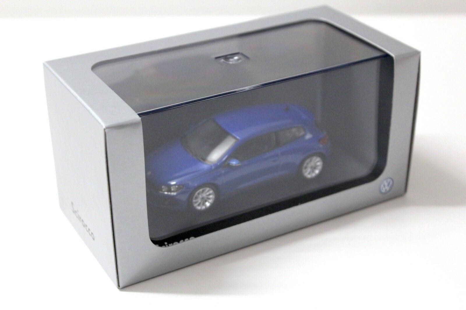 1:43 Norev VW Scirocco 3 blue 2008 DEALER VERSION