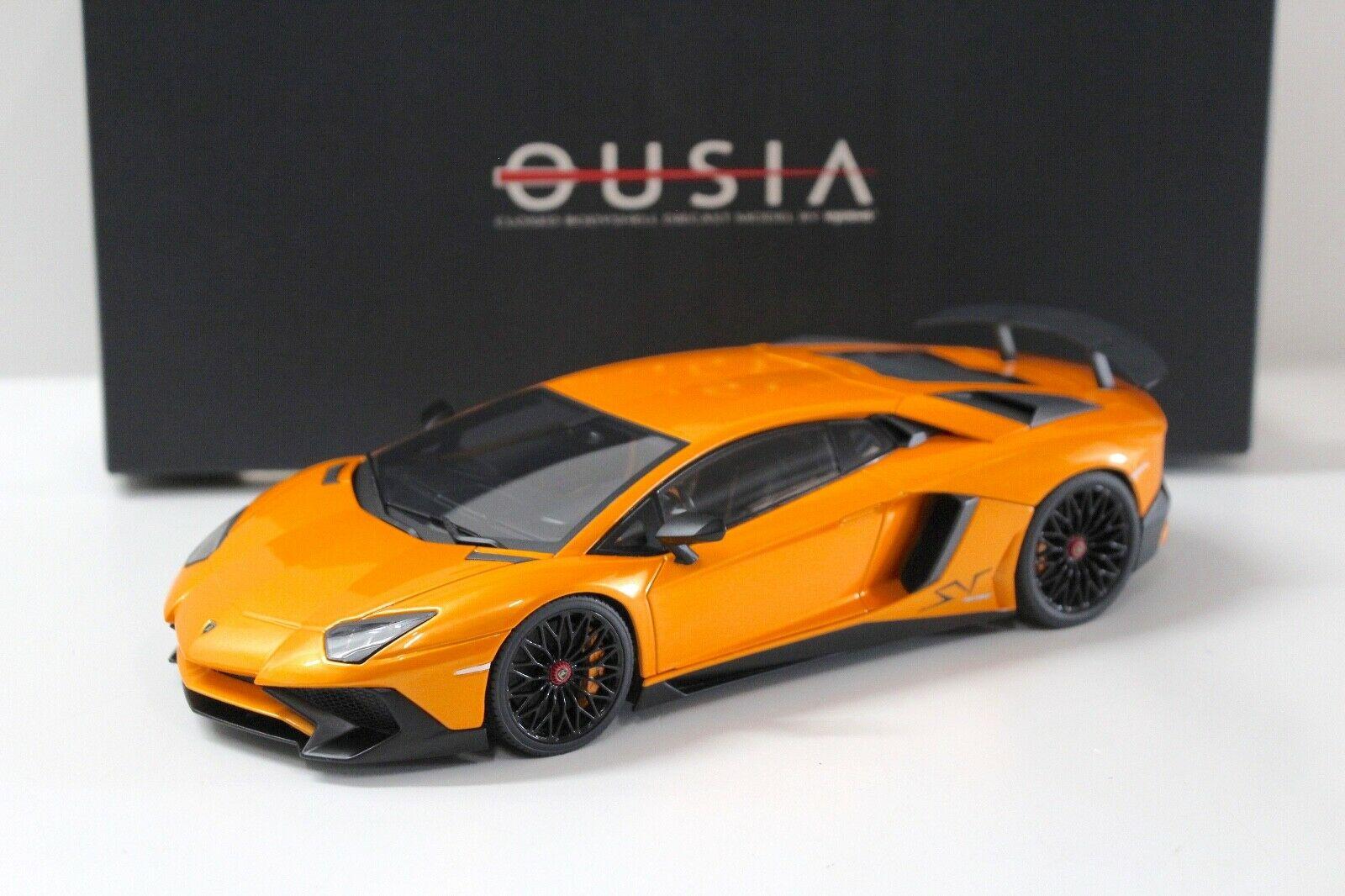 ID 39243 orig.jpg 1:18 Kyosho Lamborghini Aventador SV LP750-4 orange