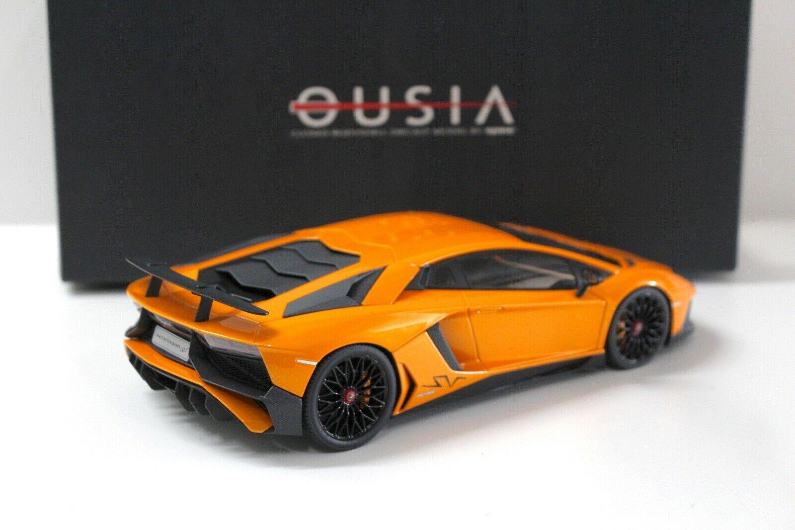 1:18 Kyosho Lamborghini Aventador SV LP750-4 orange