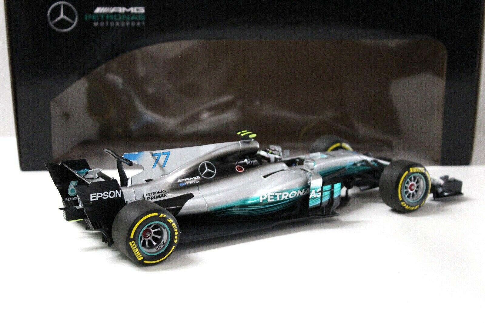 1:18 Minichamps Mercedes AMG Petronas F1 W08 EQ V.Bottas 2017