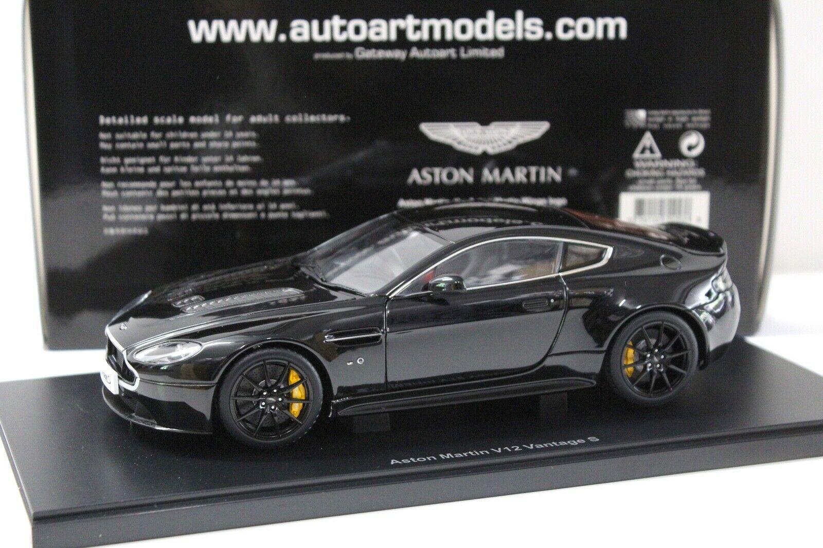 1:18 AUTOart Aston Martin V12 Vantage S black