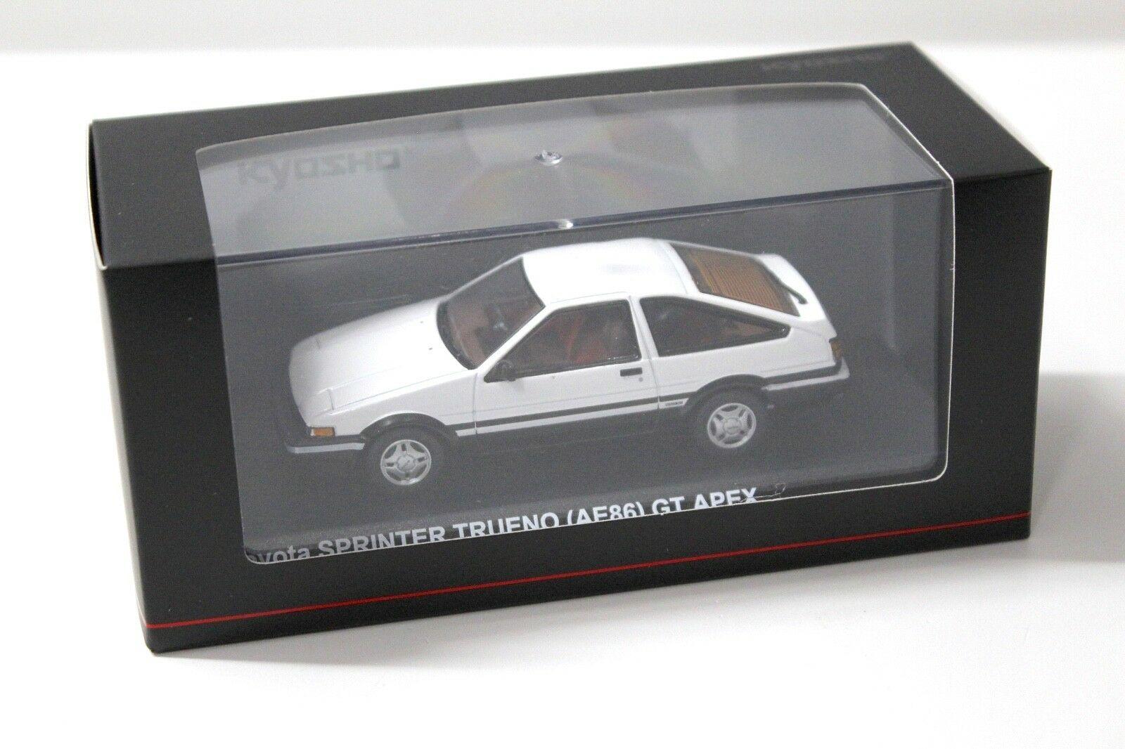 1:43 Kyosho Toyota Sprinter Trueno GT APEX white