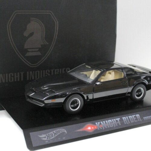 1:18 Ultimate Hot Wheels Elite Knight Rider KITT black mit Licht und Sound