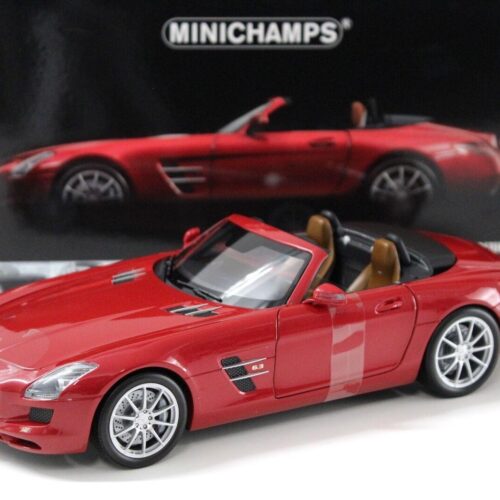1:18 Minichamps Mercedes SLS AMG Roadster red 2011